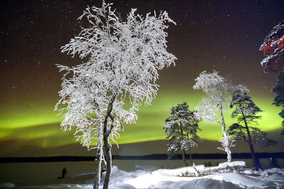 Utsjoki: Nordlicht-Tour mit dem Auto oder in der Lávvu-Hütte – Symbolbild